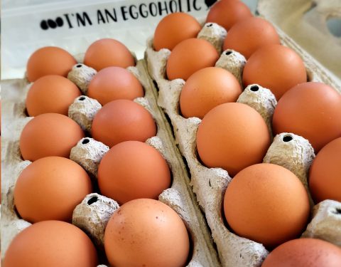 Eggs from Edwards Farm’s Hens